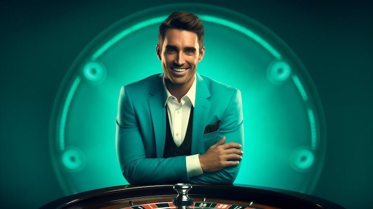 Tim dealer profesional shiokambing 3 di studio live dengan kamera multi-sudut berkualitas HD